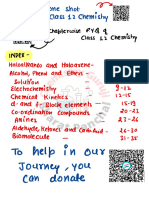 Short Notes Class 12 Chemistry