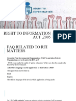 Right To Information ACT, 2005