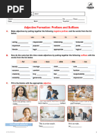 Adjective Formation