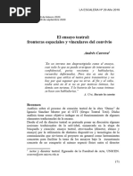El Ensayo Teatral - Fronteras Espaciales y Vinculares Del Convivio (La Escalera)
