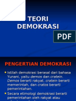 Teori Demokrasi