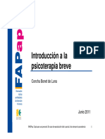 Psicoterapia Breve