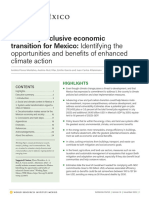 A Socially Inclusive Economic Transition For Mexico