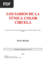 Fun Chang Los Sabios de La Tunica Color Ciruela