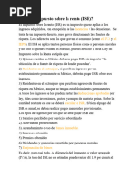 Qué Es El Impuesto Sobre La Renta