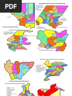 Mapa de Guatemala Con Sus Municipios