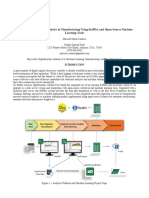 A Foundation For Data Analytics in Manufacturing Using Ibapda and Open-Source Machine Learning Tools