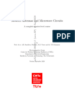 Modern Antenna and Microwave Circuits