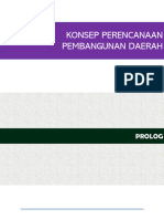 Materi-1 Konsepsi Perencanaan Pembangunan Daerah