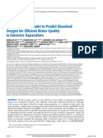 A Novel Hybrid Model To Predict Dissolved Oxygen For Efficient Water Quality in Intensive Aquaculture