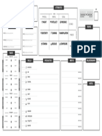 Character Sheet