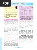 Biomolecules 12th Maharastra State Board