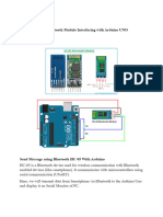 Interfacing Bluetooth