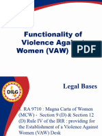 VAW Desk Functionality