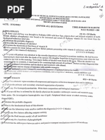 Biochemistry First Internal Assessment