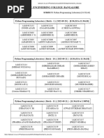 Python 21CSL46 Lab Exam Dates 2022-23