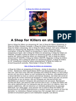 A Shop For Killers en Streaming