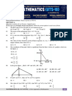 Sample Paper For X (Uts-10 by O.P. Gupta)