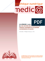 Les Secrets de La Médecine Des Chinois Consistant en La Parfaite Connaissance Du Pouls - Louis Augustin (Attribué À) (1671)