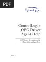 ControlLogix OPC Driver Agent Help