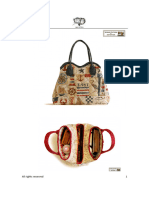 Sewing Pattern of The Three Pocketed Quilted Handbag