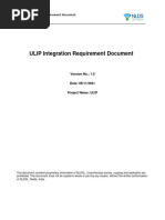 ULIP VOCPT Integration Requirement