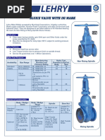 Sluice Valve With ISI Mark