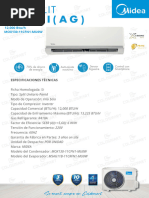 FT 12K Inverter Infini Midea