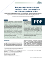 Hipertensão Intra-Abdominal e Síndrome Compartimental Abdominal