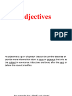 Adjectives