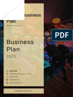 Arcade Business Plan Example