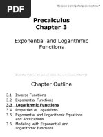 Precalculus: Exponential and Logarithmic Functions