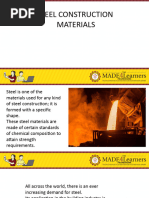 Lesson 4. Steel Construction Materials