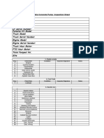 Placing Boom Inspection Report