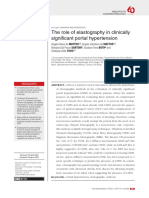 The Role of Elastography in Clinically