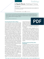 Us Elastography in Hepatic Fibrosis Radiology in Training