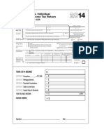 Rick Perry's Tax Form