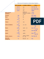 Ejercicios Formulación Orgánica