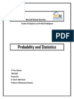 Probality and Statics