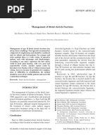 Management of Distal Clavicula Fracture