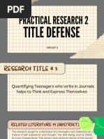 Practical Research 2 Title Defense