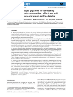 Journal of Ecology - 2010 - Scharfy - Invasion of Solidago Gigantea in Contrasting Experimental Plant Communities Effects