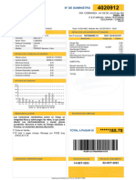 Ugel 08: Importe 2 Últimos Meses Facturados Jul-23 S/ 130.18 Ago-23 S/ 43.96