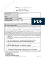 BSBLDR811 Assessment 2 Learner