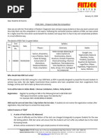 Letter To Parents - Class 11 - RDX Test - 03