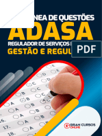 ADASA Coletanea de Questoes Regulador de Servicos Publicos Gestao e Regulacao