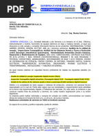 Carta de Presentación Serbreka Venezuela