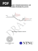 Dynamic Dimensioning of Hydro Power Plants (DRAFT)