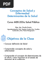 Clase 2. Conceptos de Salud y Enfermedad y DS 2019