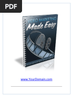 Video Marketing Made Easy